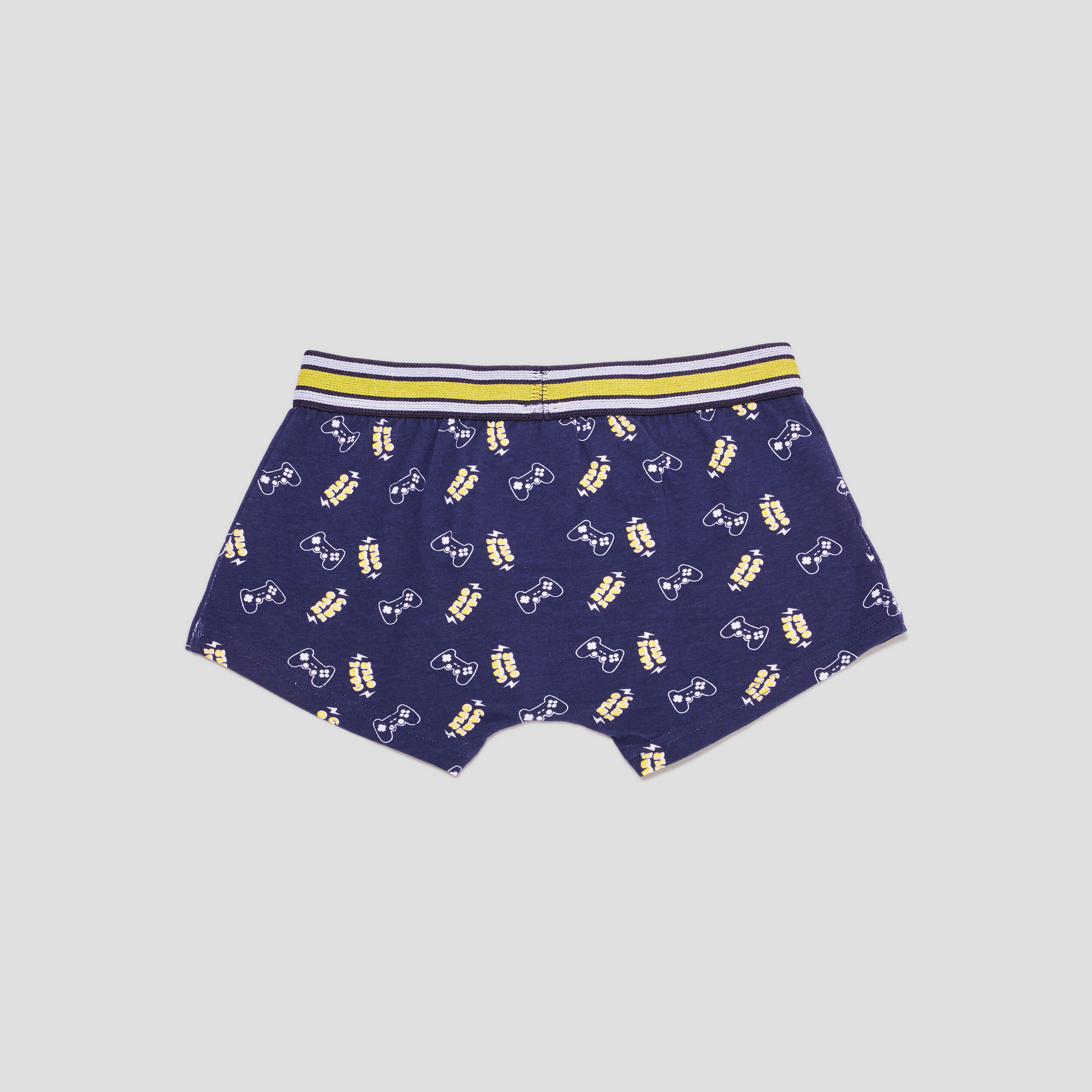 Lot 3 boxers coton jaune garçon | La Halle