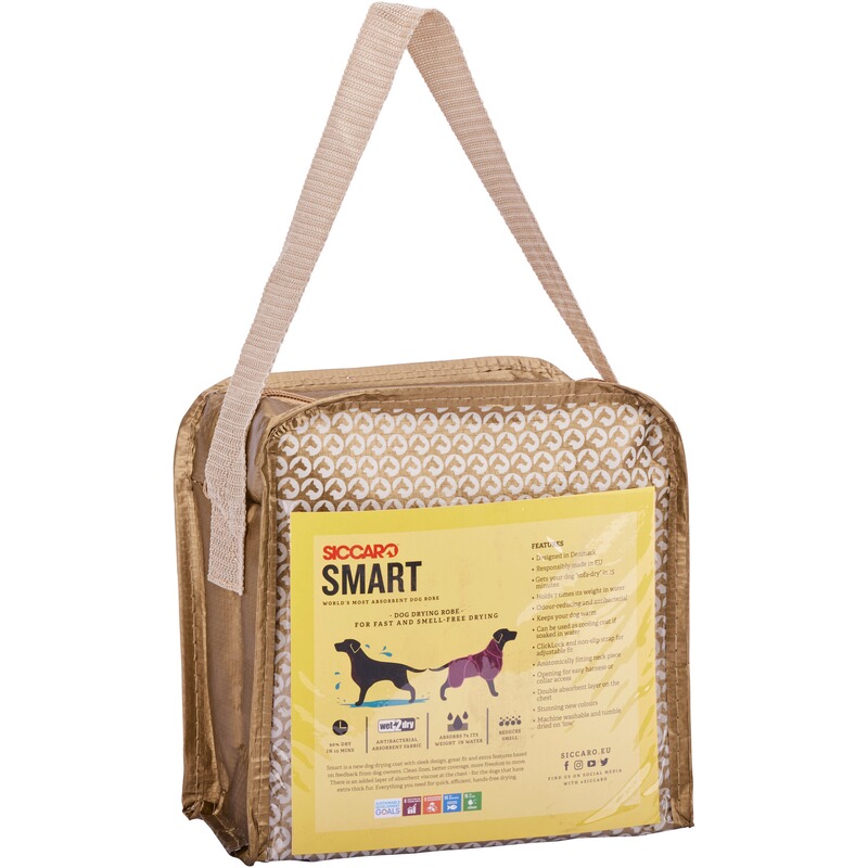 Siccaro Hundetrockenmantel Smart