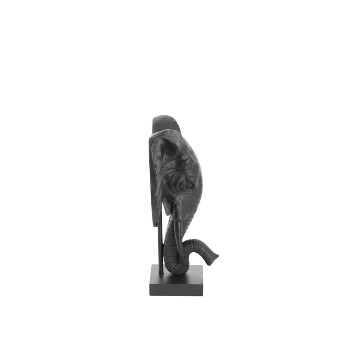 Trendhopper Figur Elephant Schwarz 36 cm