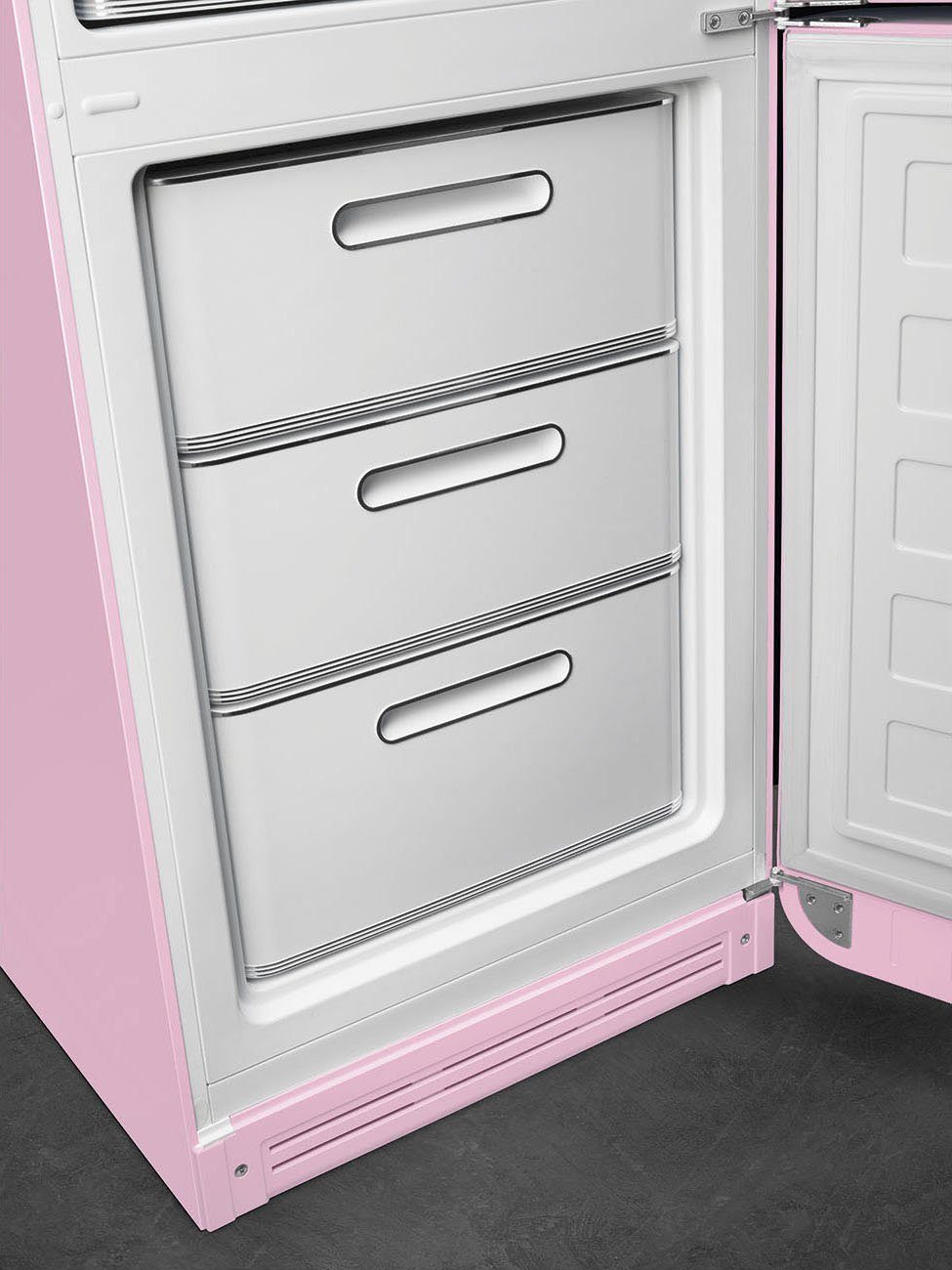 Smeg Kühl-/Gefrierkombination FAB32 FAB32RPK5, 196,8 cm hoch, 60,1 cm breit