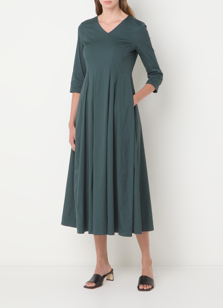 Abito midi MaxMara Romolo con scollo a V