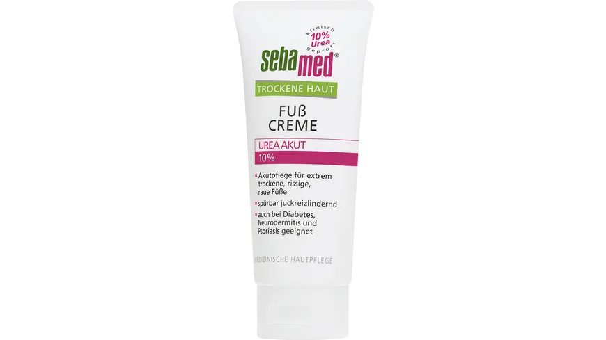 Sebamed Trockene Haut Urea 10% Fußcreme 100 ml