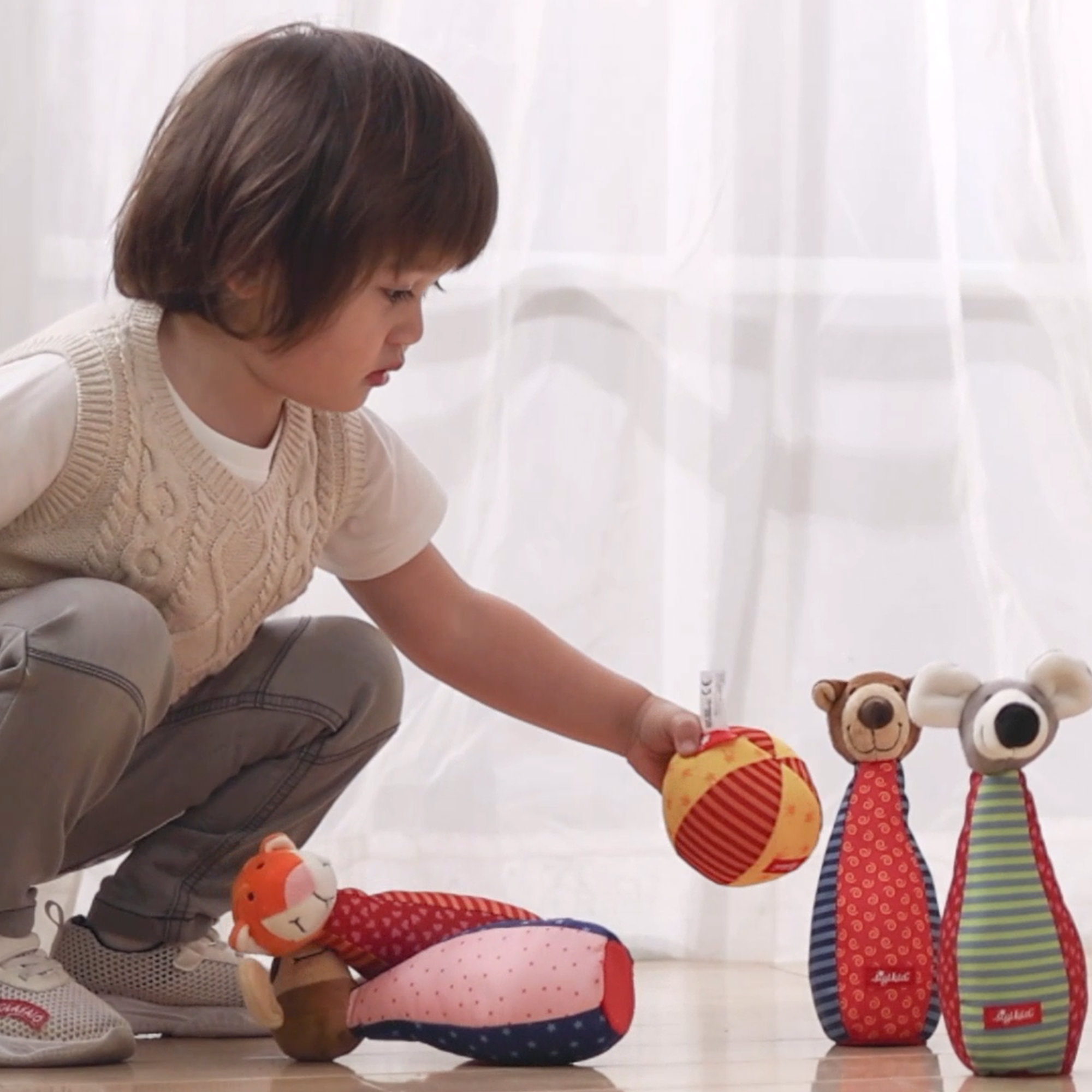 Kegelspiel für Kleinkinder