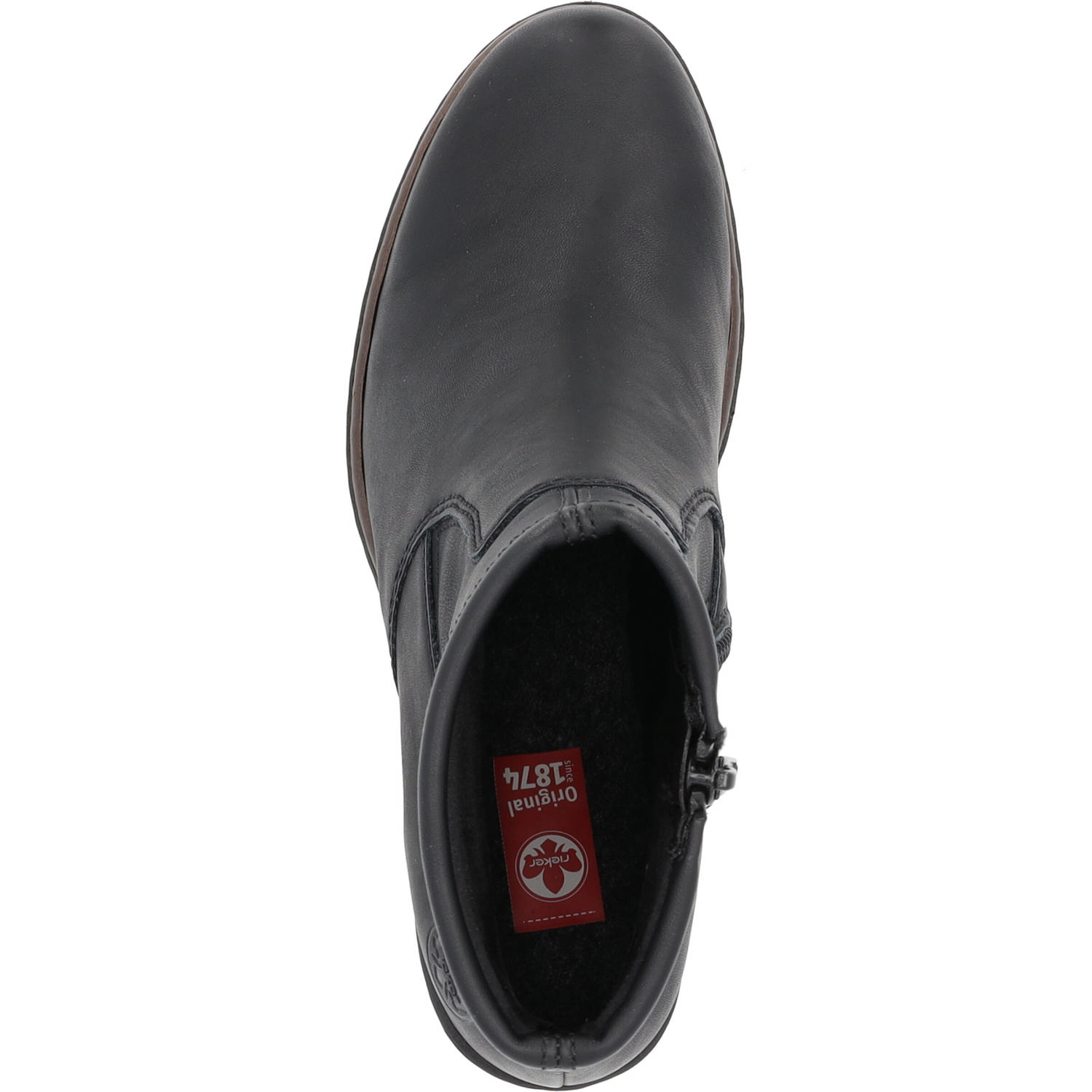Rieker Y2558, Stiefeletten, Damen, schwarz/schwarz/schwarz