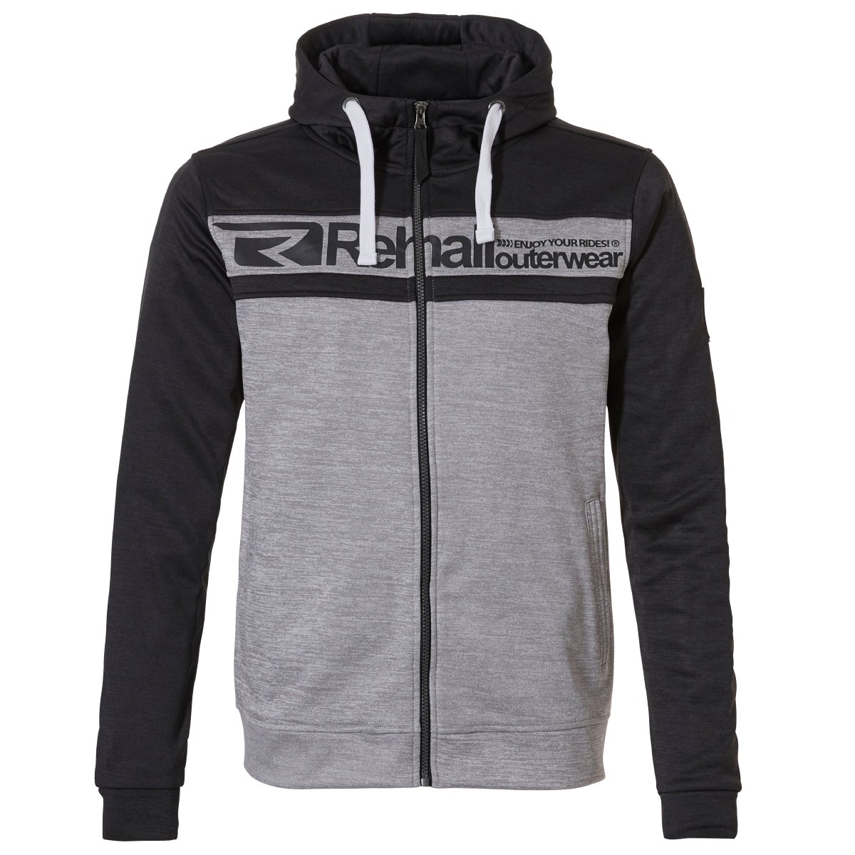 Rehall Waves-R PWS Sweatjacke grau