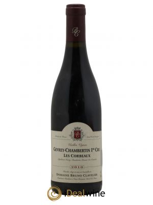 Gevrey-Chambertin 1er Cru Les Corbeaux Vieilles Vignes Bruno Clavelier  2010 - Lot de 1 Bouteille