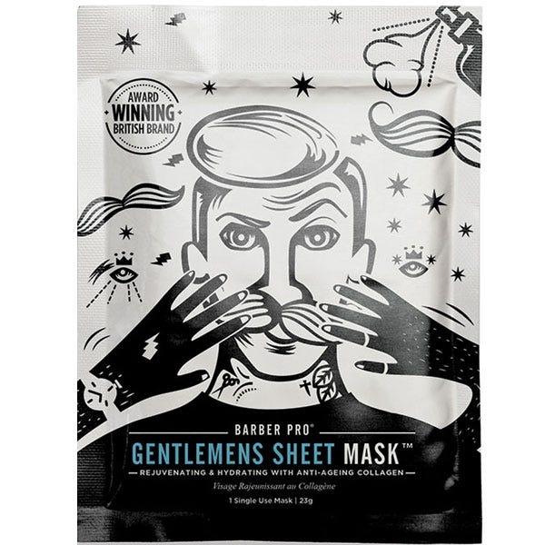 Barber Pro Gentlemen's Sheet Mask Pflegemaske 1 Stk.