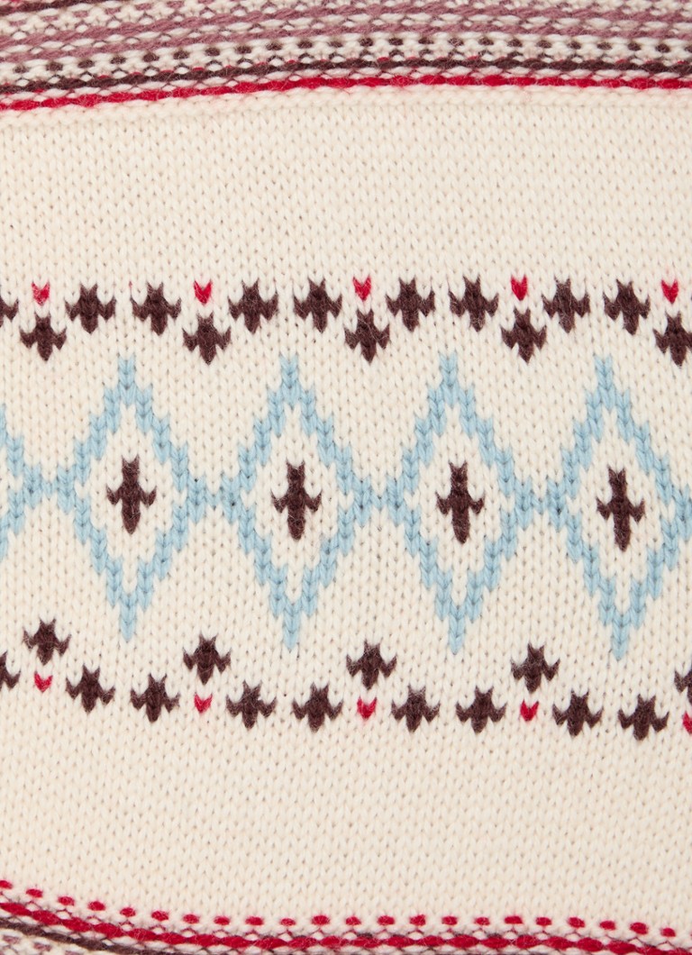 Cardigan Levi's Gala Fairisle in pregiata maglia di misto lana con motivo a maglia