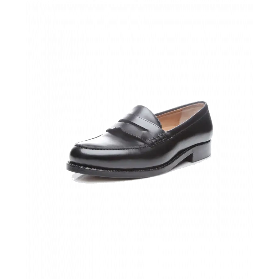 Heinrich Dinkelacker - Loafer JANOSH K PLAIN AC Antikcalf - schwarz