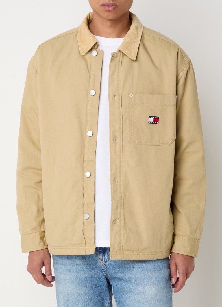 Tommy Hilfiger jakna s džepom na prsima i podstavom od plišanog materijala