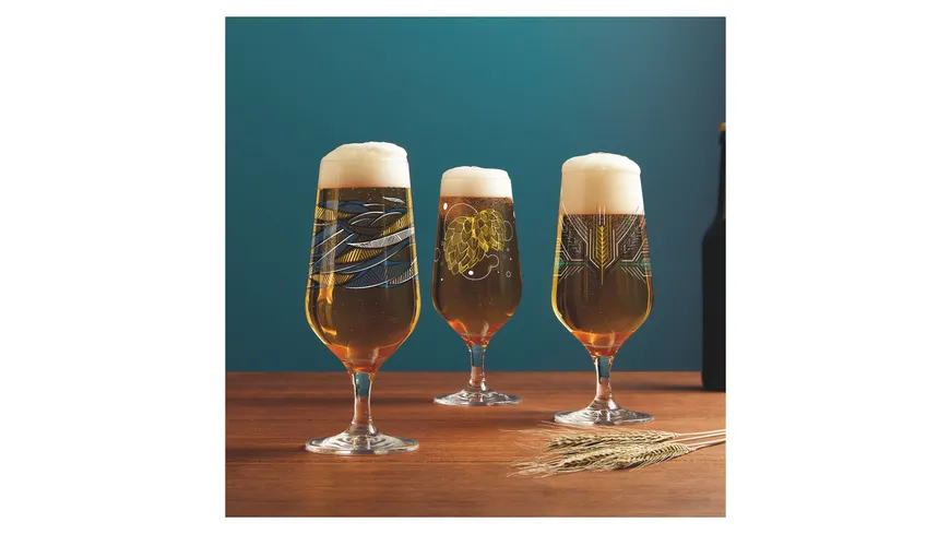 RITZENHOFF Pilsglas Brauchzeit  2er #3 #4 A. Preis F22