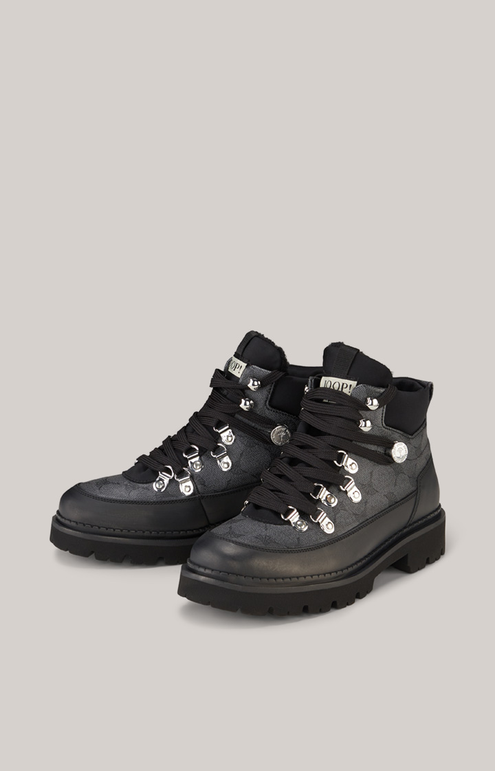 Low Boots Mazzolino Hestia in Grau/Schwarz