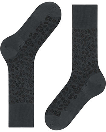 Falke, Serie Changed Light, Socken, Seide-Baumwolle, silbergrau