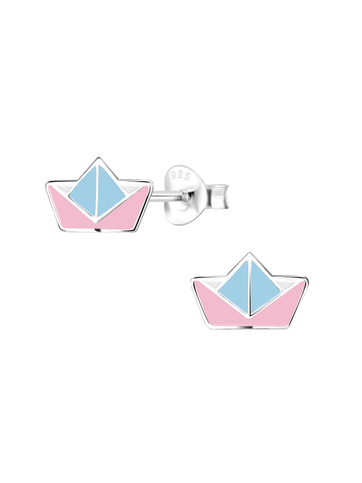 Alexander York Ohrstecker ORIGAMI Boot rosa in 925 Sterling Silber, 2-tlg. günstig kaufen onesize