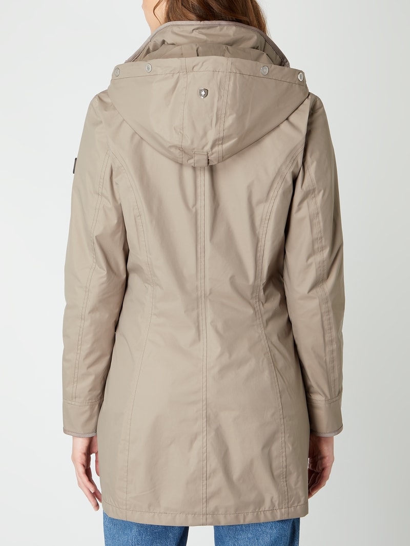 Funktionsjacke mit Kapuze Modell 'Westside' in hellbraun