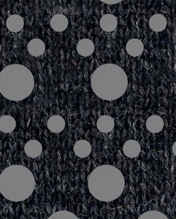 Hudson, Stoppersocks, Wolle, grau meliert