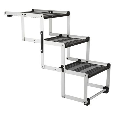 Trixie Friends on Tour 3-stufige Falt-Treppe, Aluminium/TPR