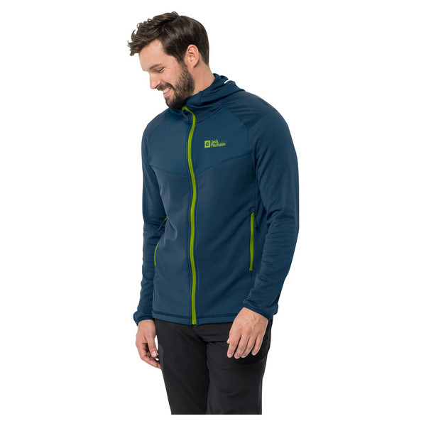 KOLBENBERG HOODED FZ M Herren - Fleecejacke