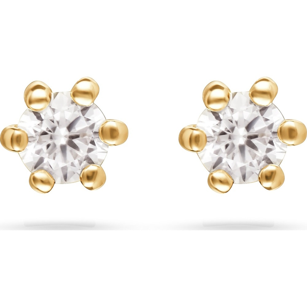 FAVS Boucles d'oreilles à fermoir à poussette 375 Or jaune Boucles d'oreilles