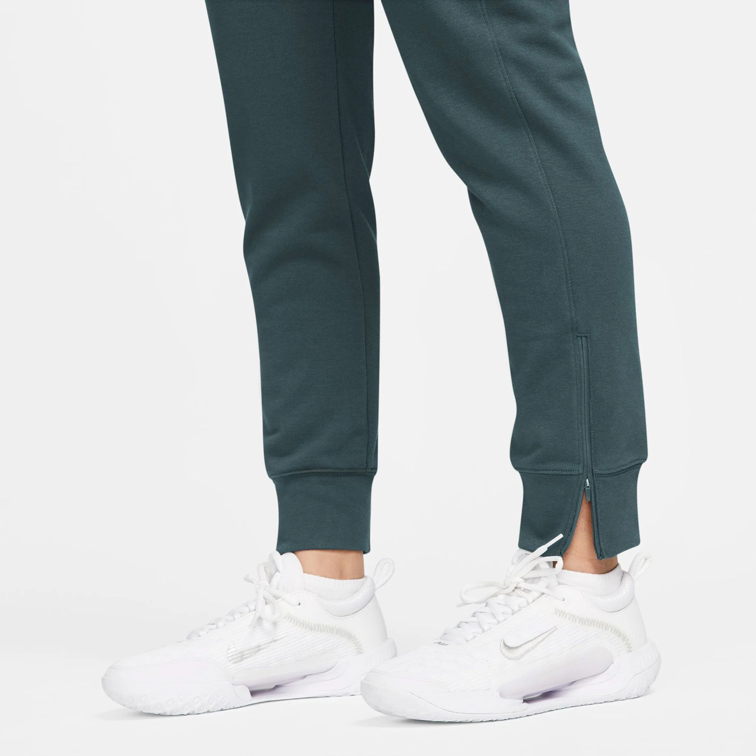 Dri-Fit Court Heritage Fleece Trainingshose Damen - Grün