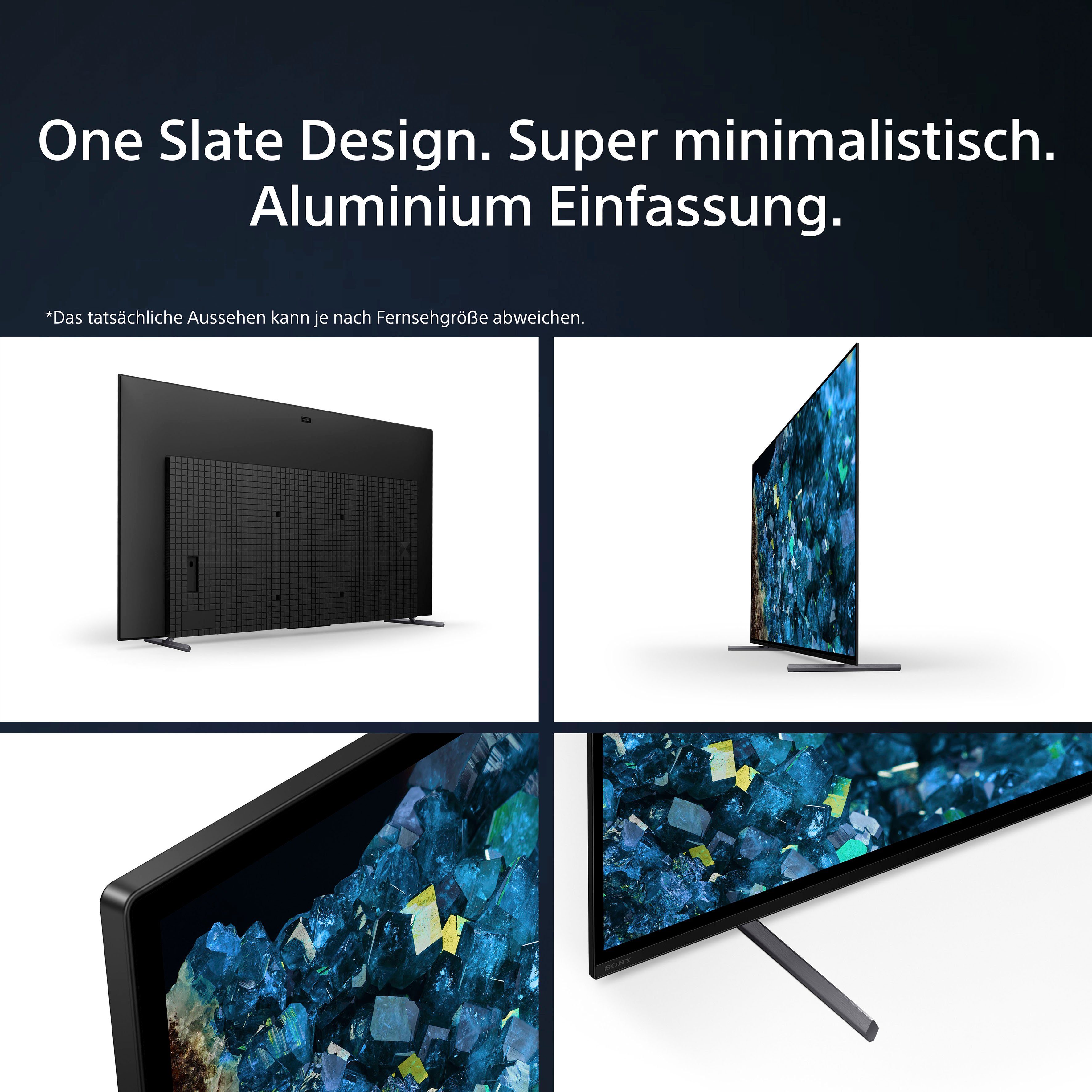 Sony XR-55A80L OLED-Fernseher (139 cm/55 Zoll, 4K Ultra HD, Android TV, Google TV, Smart-TV, Smart-TV, TRILUMINOS PRO, BRAVIA CORE, mit exklusiven PS5-Features)