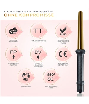 Golden Curl The Gold Curler Lockenstab-1 Stk