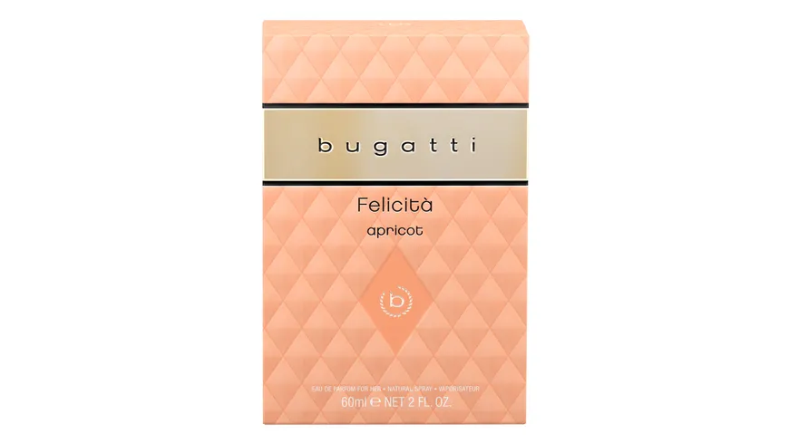 bugatti Felicità Apricot for her Eau de Parfum 60 ml