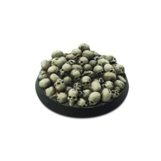 Bitspudlo - 40mm Round Skull Pile Bases (3)