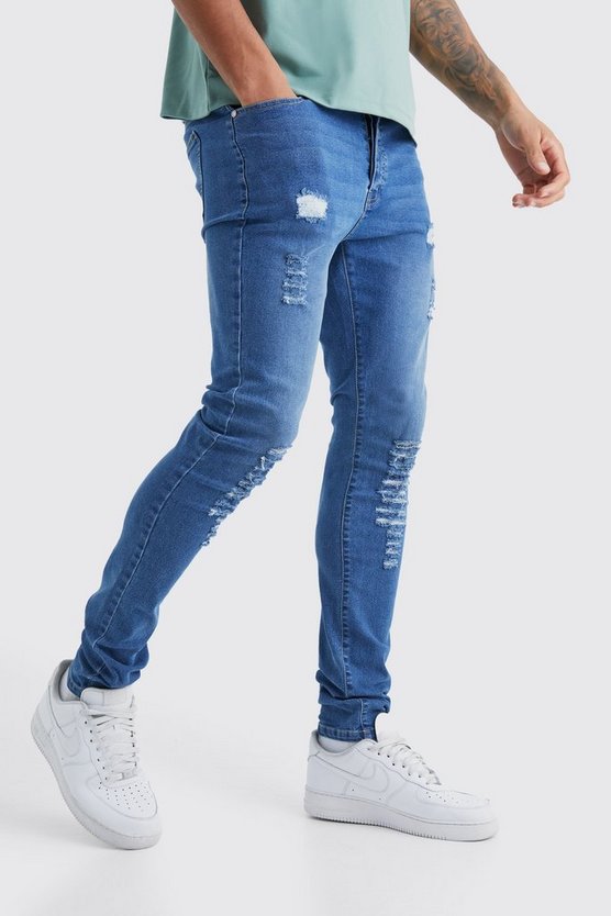 Tall Skinny Jeans mit Rissen