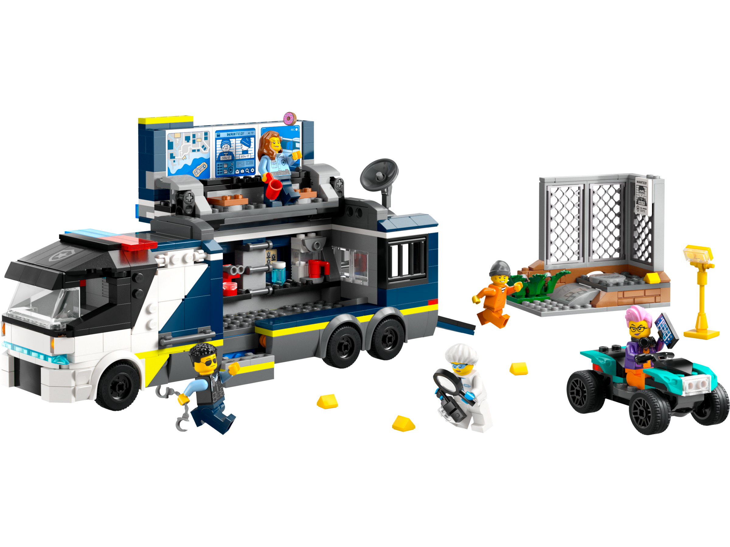 Polizeitruck mit Labor 60418