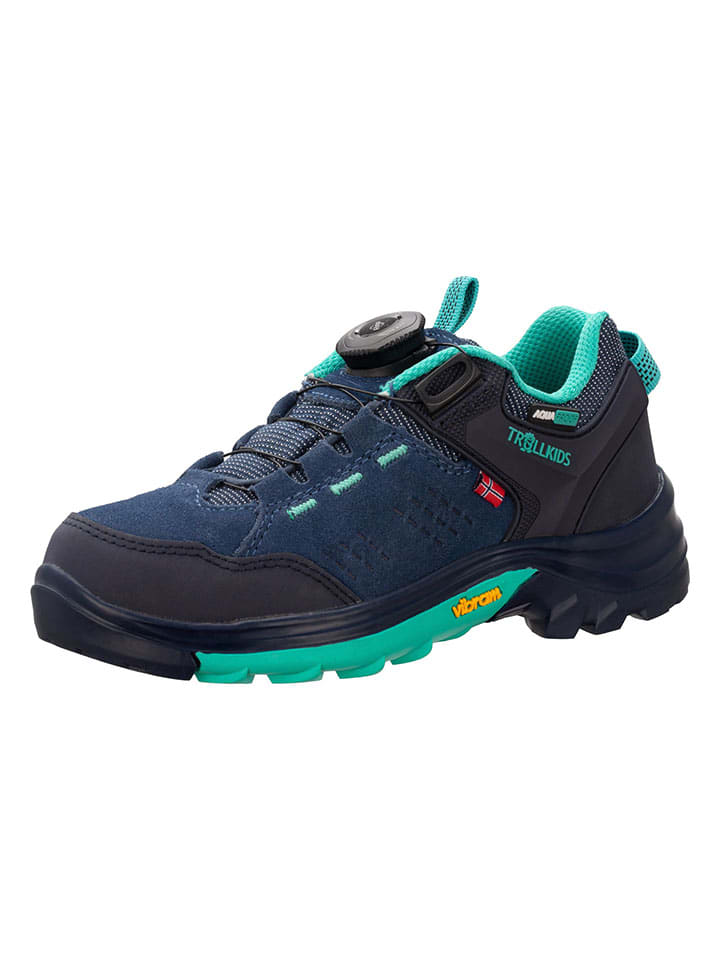 Trollkids Leder-Wanderschuhe 