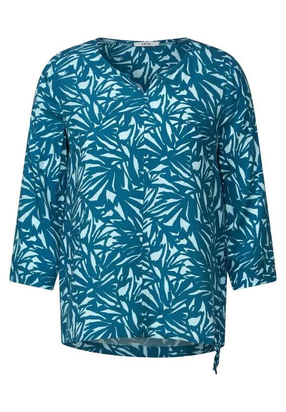 CECIL Print Bluse mit 3/4 Ärmel