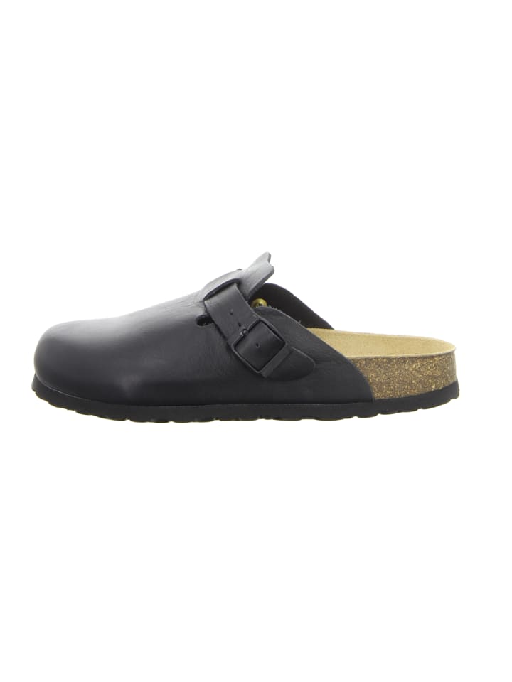 natural sense Pantolette Clogs Tieffußbett black in schwarz günstig kaufen