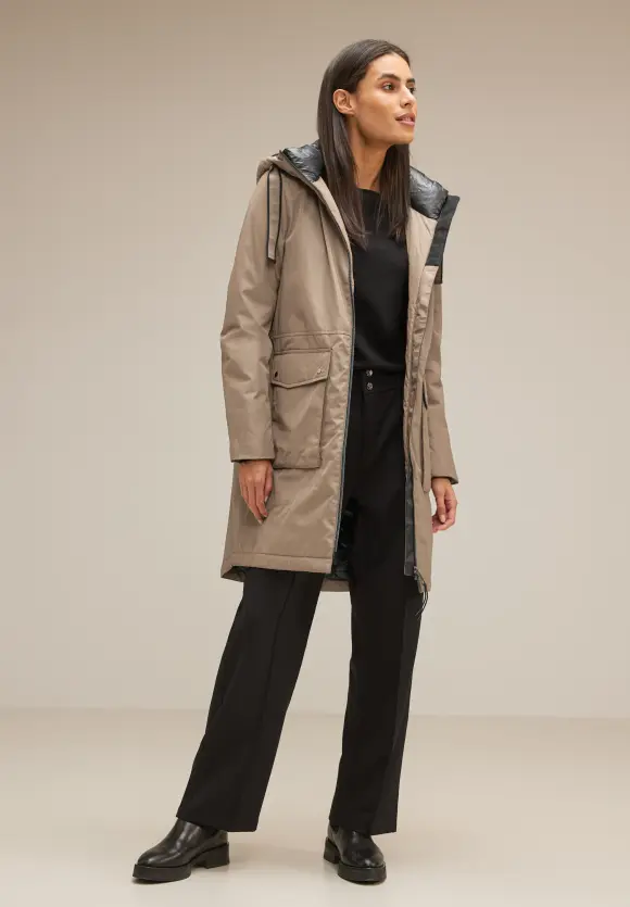 Street One Glänzende Longjacke