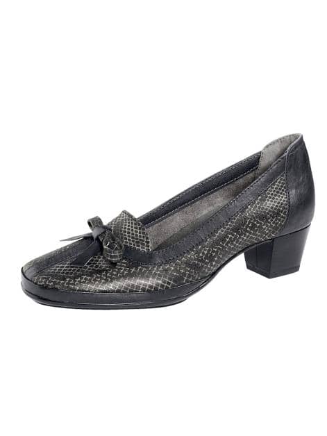 Pumps aus superflexiblem Leder