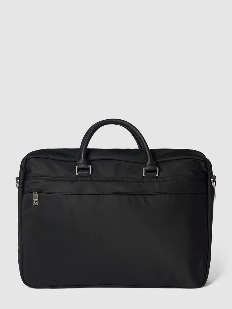 Laptoptasche mit Schulterriemen Modell 'CERTOSA' in schwarz