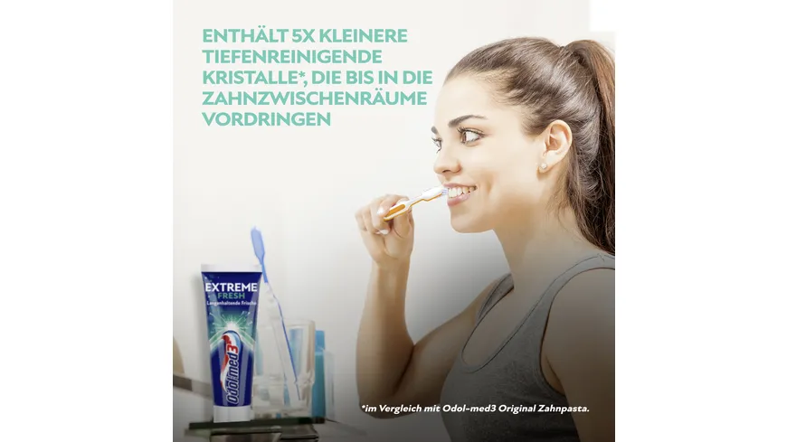 Odol-med3 Extreme Fresh Langzeit-Frische Zahncreme 75ml 75 ml