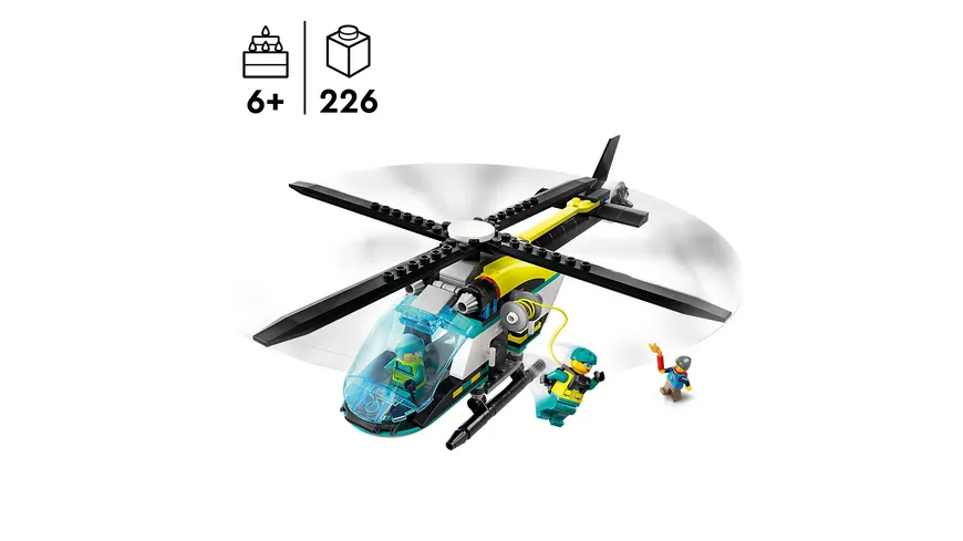 LEGO City 60405 Rettungshubschrauber