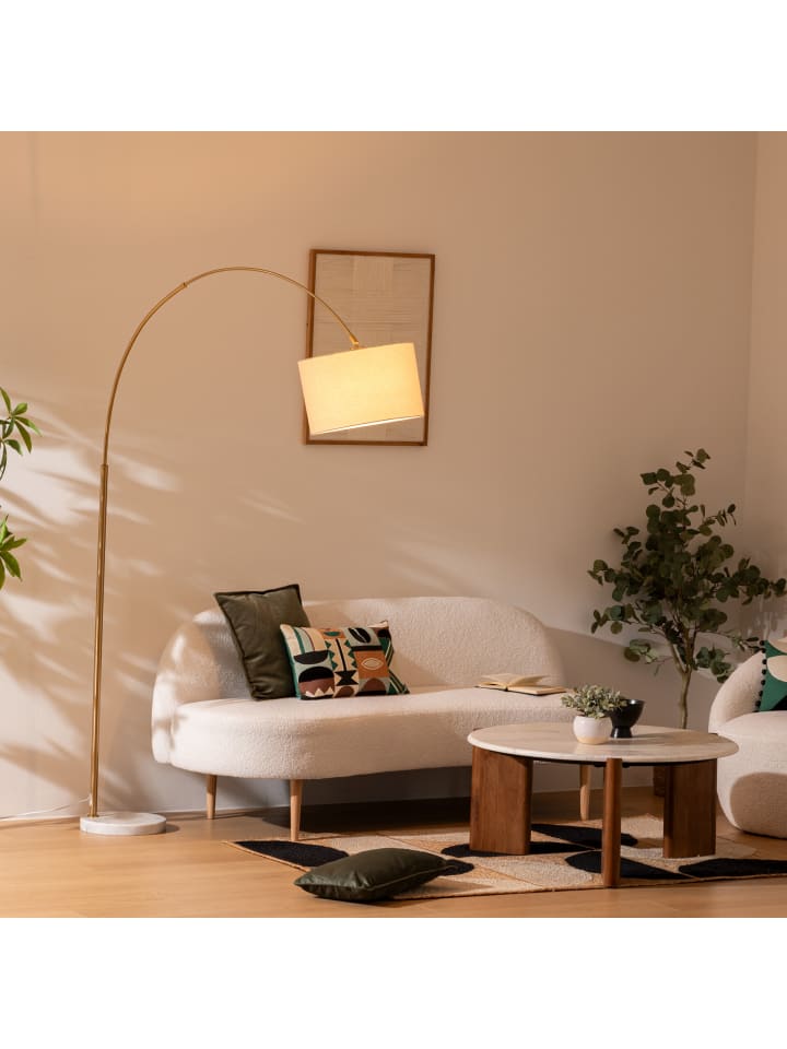 Atmosphera Créateur d'intérieur Bogenstehlampe in weiß günstig kaufen onesize