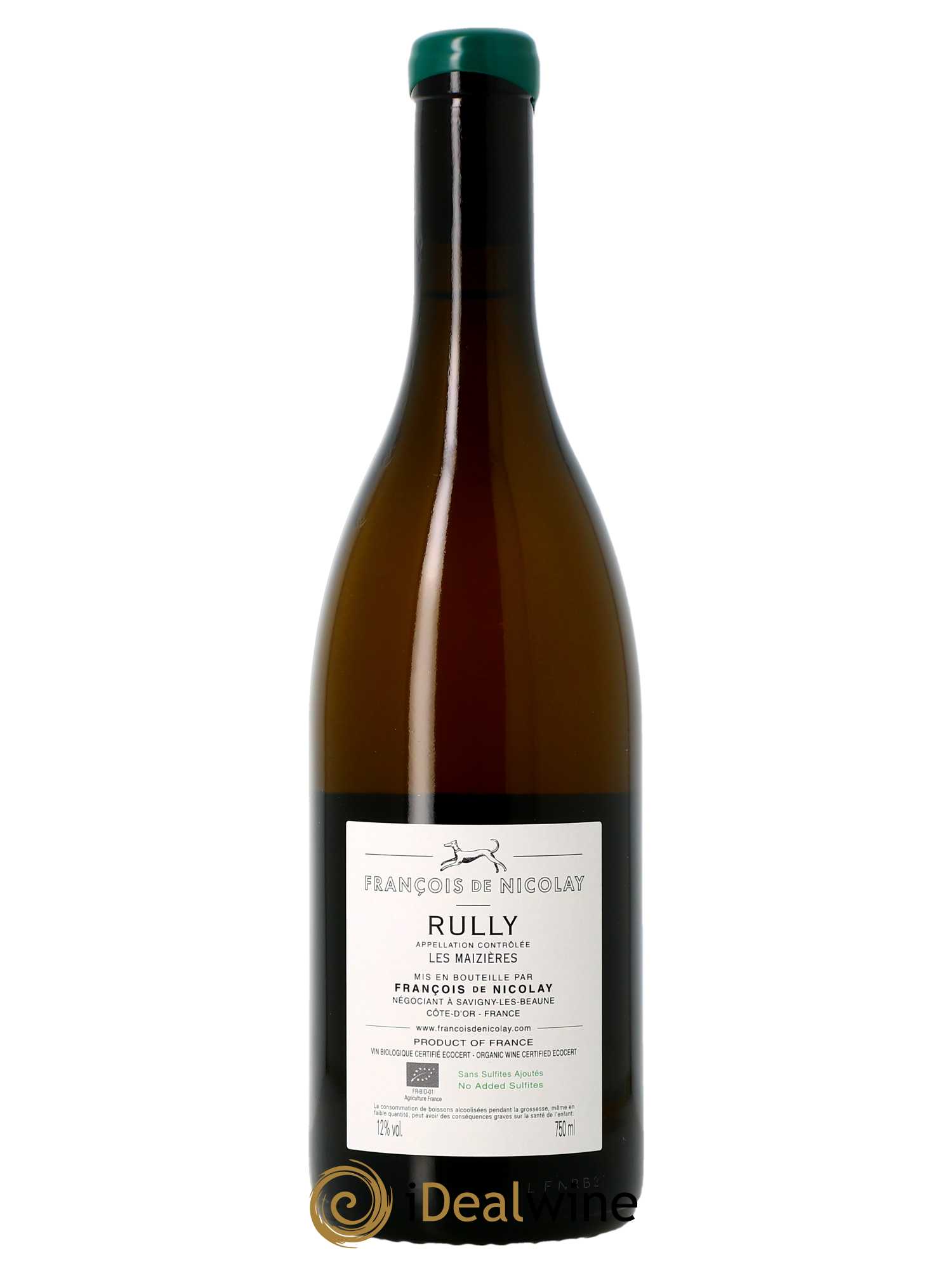 Rully Les Maizières François de Nicolay  2020 - Lot de 1 Bouteille