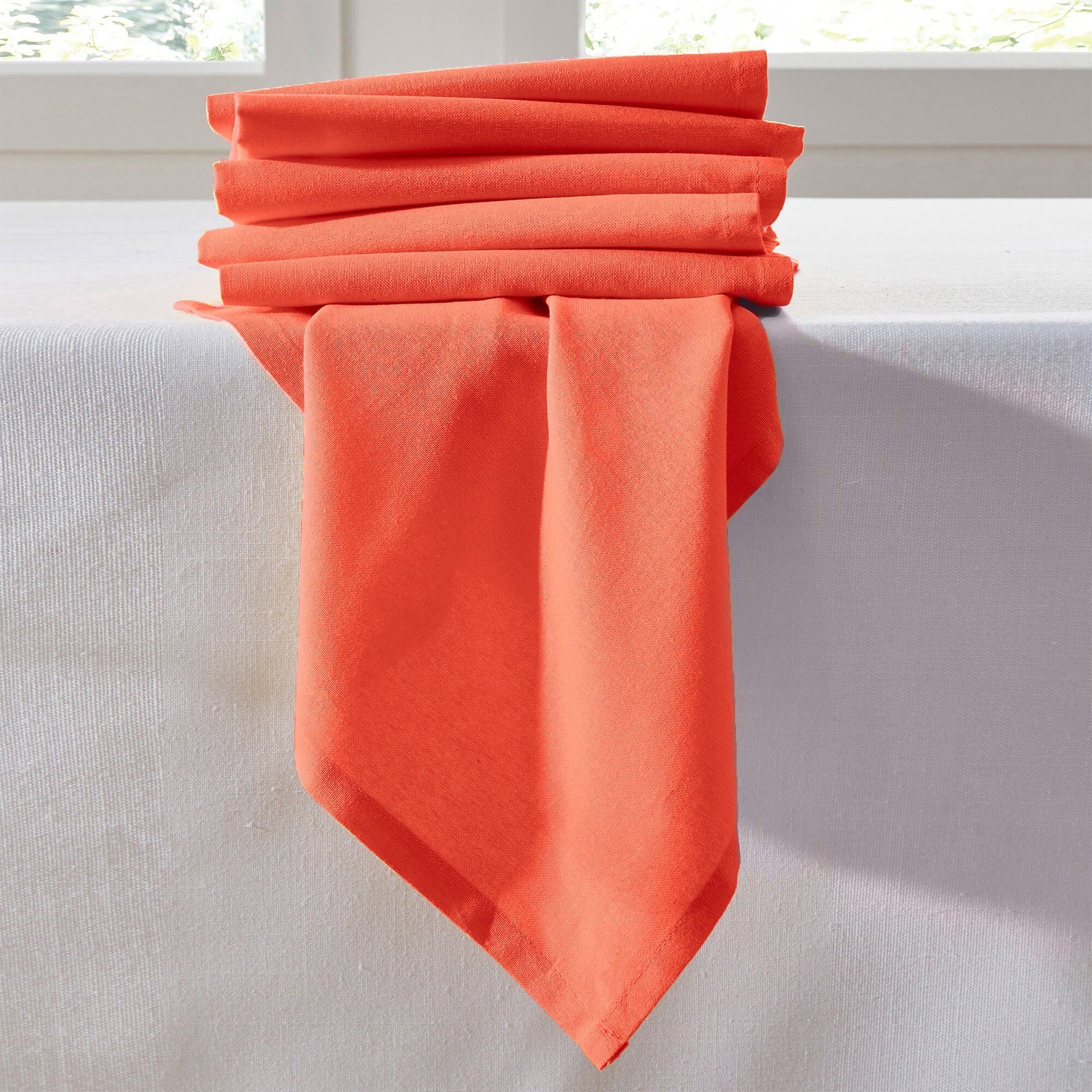 Serviette de table unie