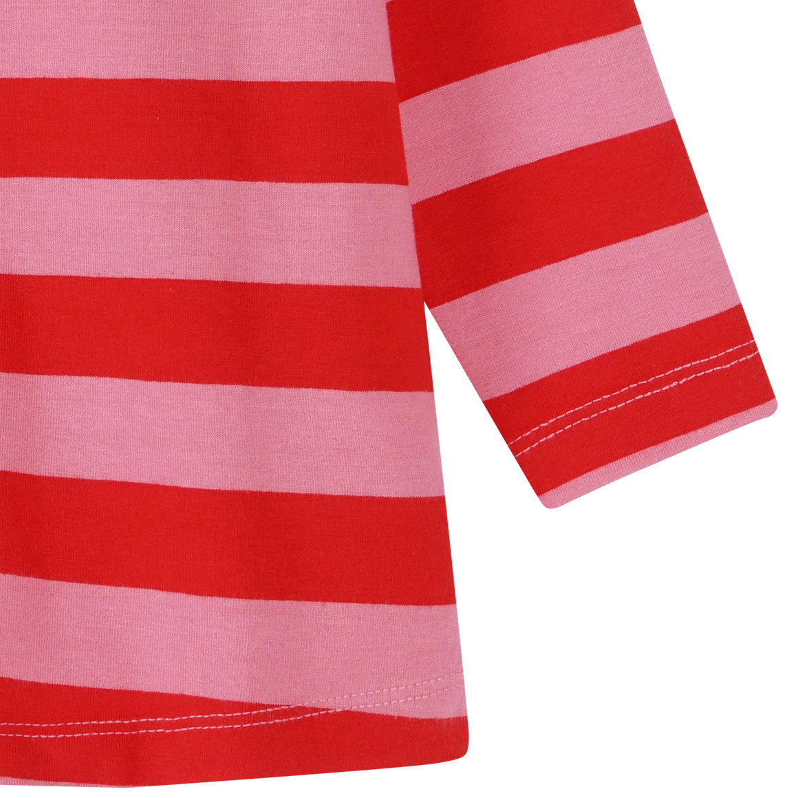 Mädchen Langarmshirt mit Streifen
