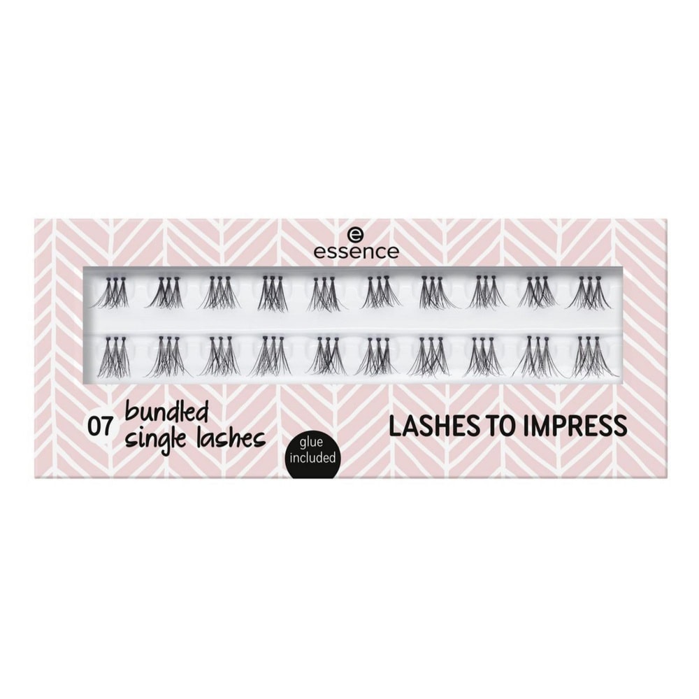 essence LASHES TO IMPRESS 07 bundled single lashes Faux Cils