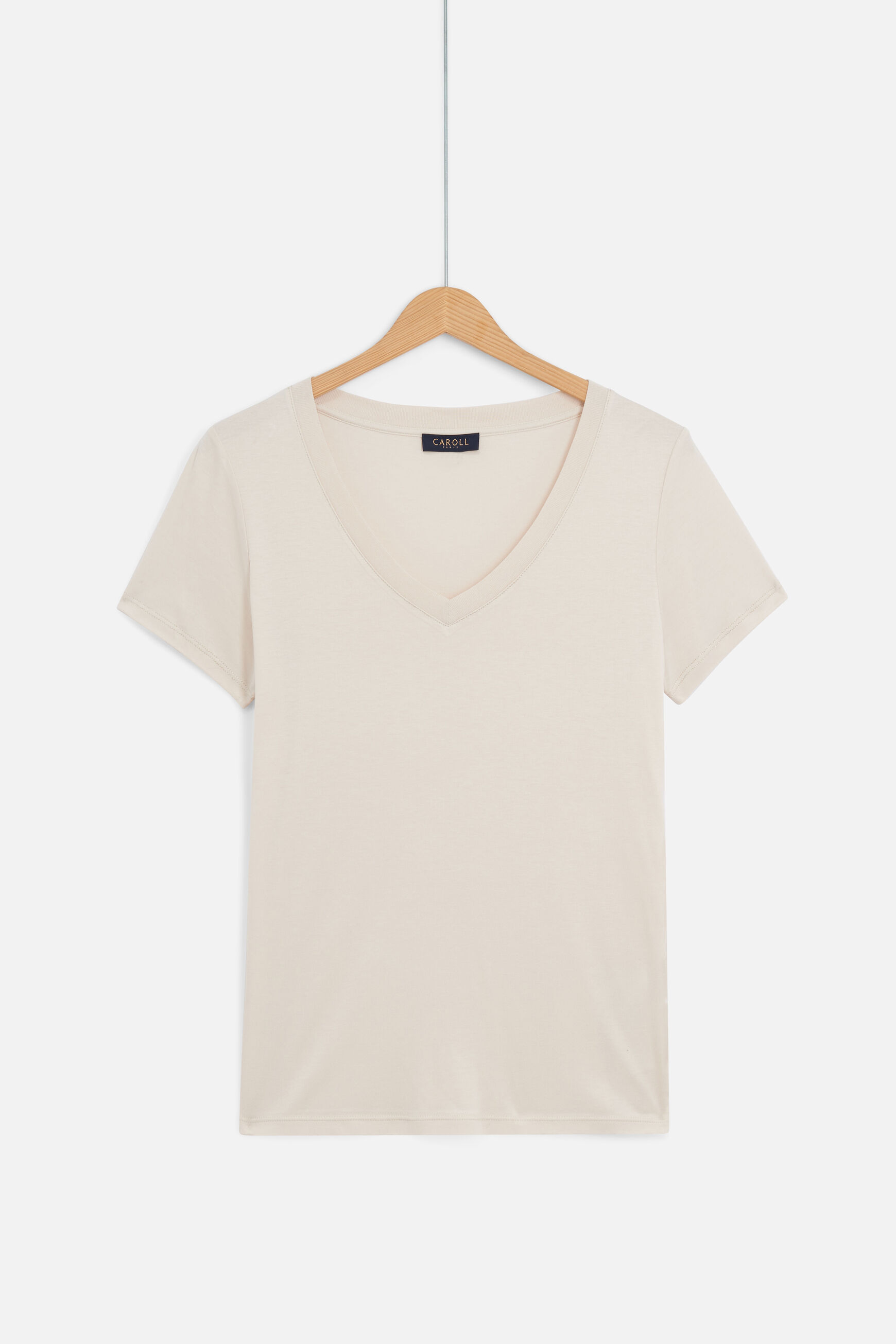 t-shirt anita ecru femme