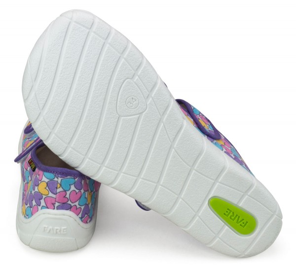 Fare Bare |vA ~ Slipper Klett ~ Herzchen Lila