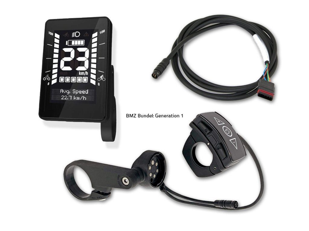 BMZ BMZ New Style Display SET 609359 E-Bike Akku