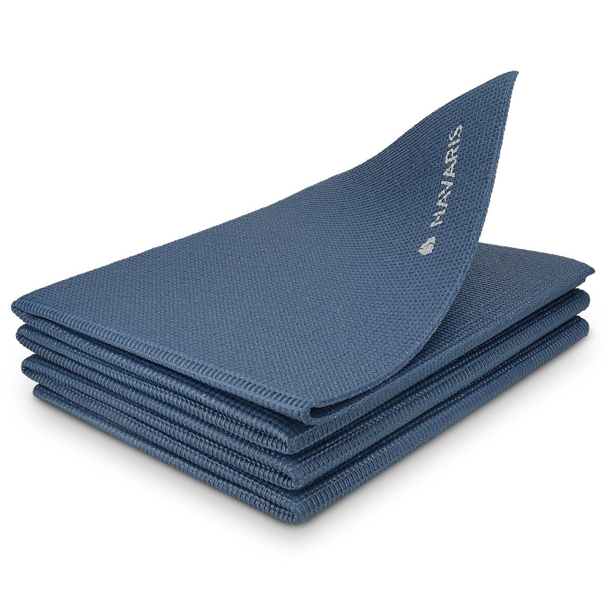 Navaris Yogamatte Klappbare Yoga Matte - 4mm rutschfest - Pilates, Gymnastik, Sport