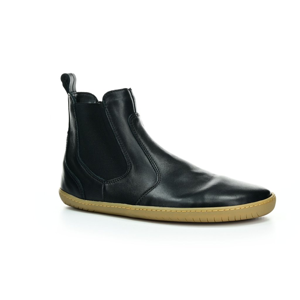 Aylla Shoes Uma Black/Natural Chelsea Barfußschuhe