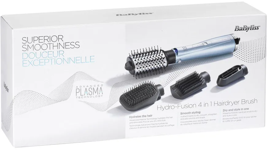 BaByliss Warmluftbürste Hydro Fusion AS774E