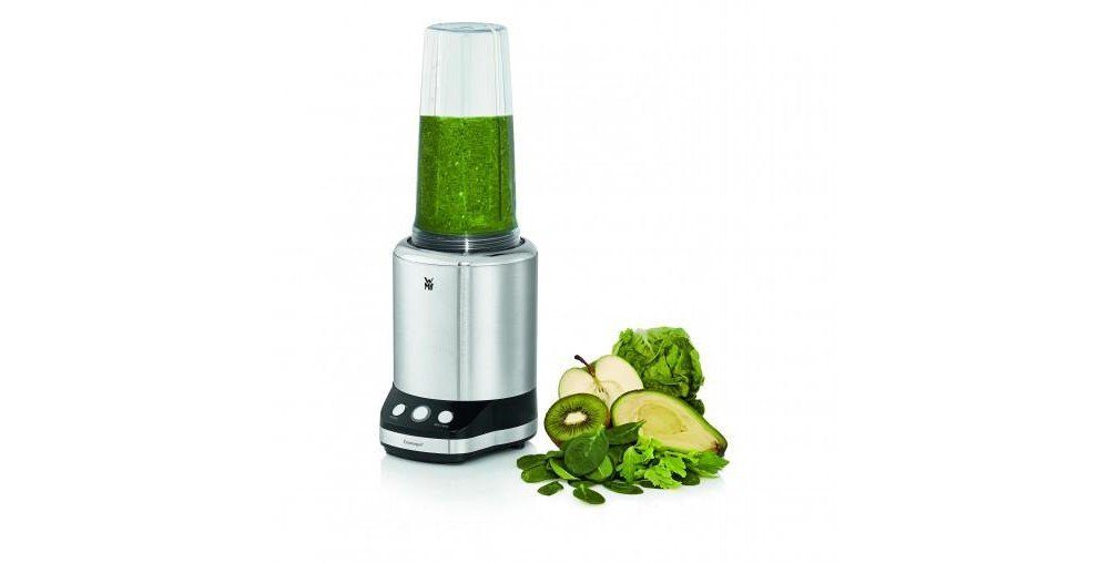 WMF Standmixer KULT X, 900 W, 1 x Mixkrug (1,2 l) mit Deckel und Dosierbecher, To-go-Mixflasche